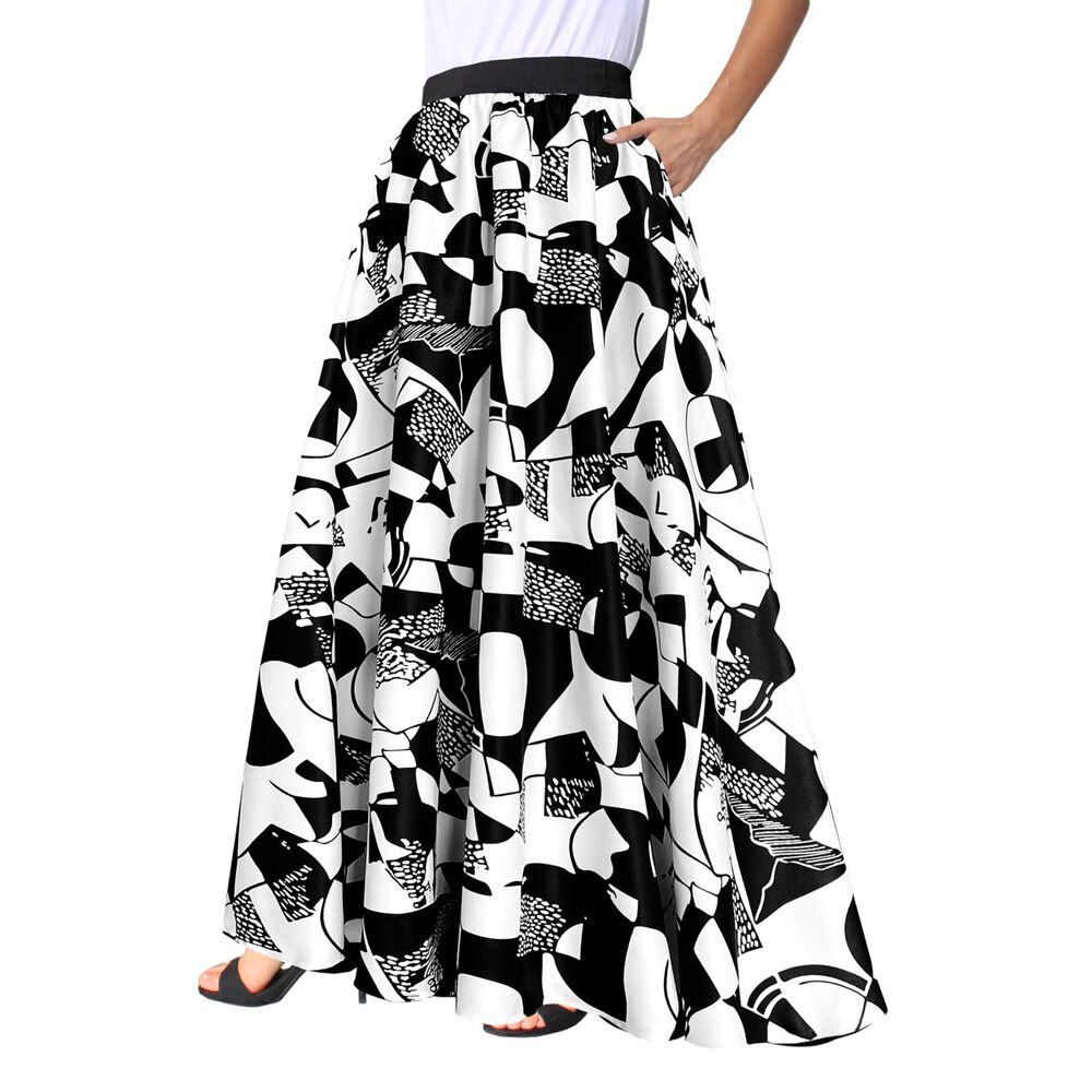 3403 African Skirt Printed Ankara Maxi Skirt Dashiki Long Skirts